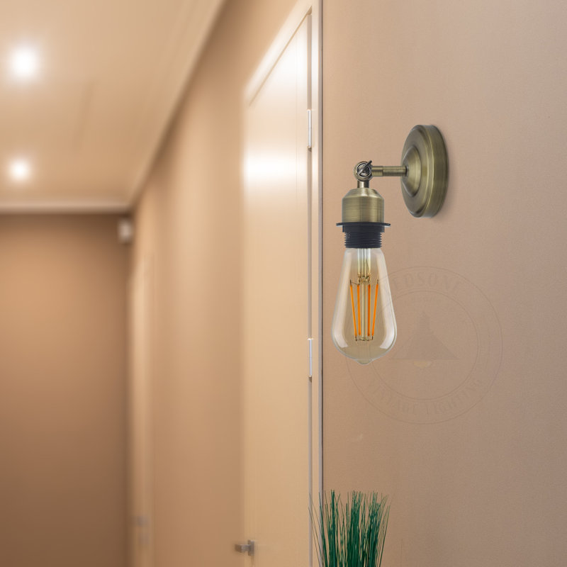 Berkeley Wall Sconce, Green Brass
