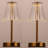 11.4'' Crystal Table Lamps Nightstand Bedside Lamp Dimmable With 3 Colour Lighting