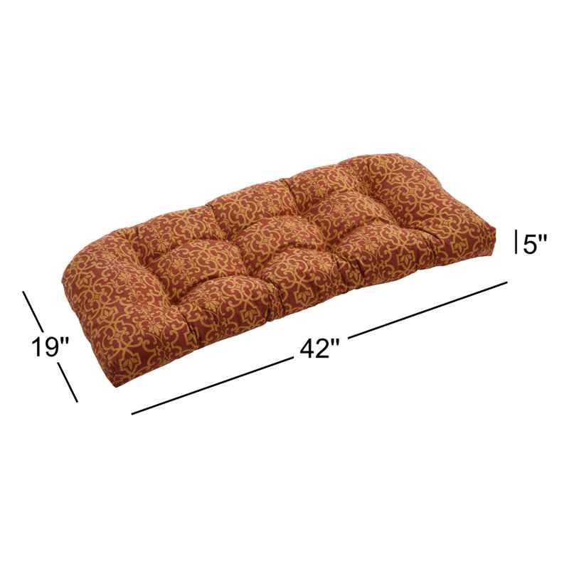 Coussin de banc d’intérieur/d’extérieur
