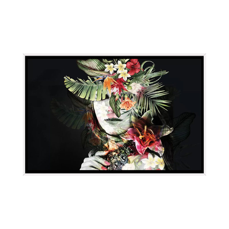Printemps I - par Tatiana Amrein, impression, H 32 po x l 48 po x 1,5 po, Toile blanche encadrée, Aucun mat