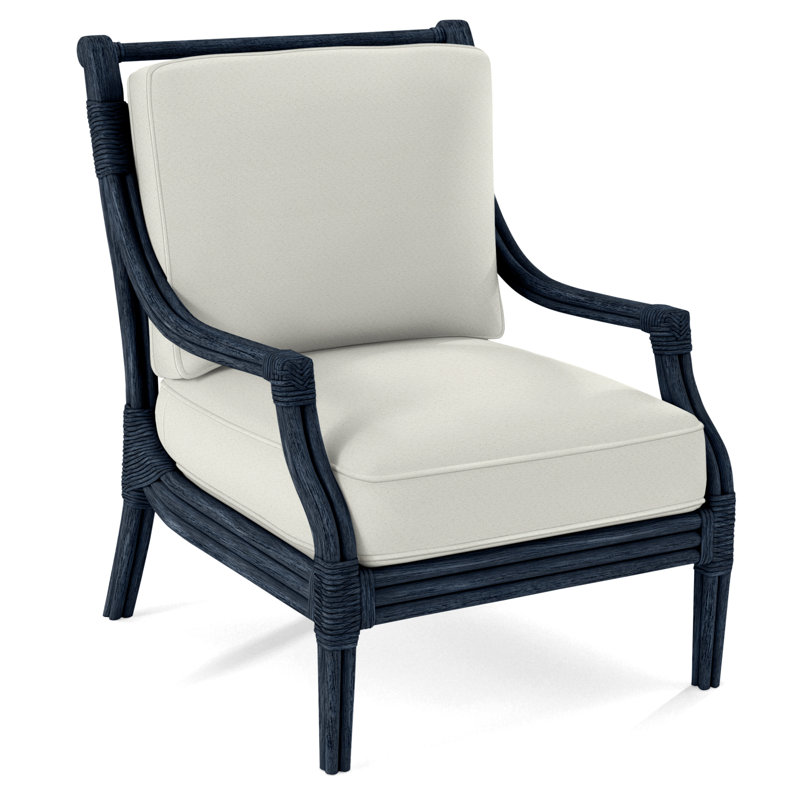 Fauteuil l 32 po Inveron, Marine, Noir géométrique 0425-81