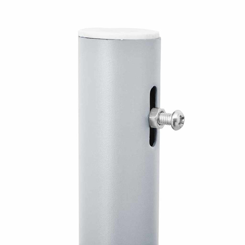 Paravent rétractable avec auvent pliant, H 55,1 po x l 236,22 po, Noir