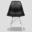 Chaise d'appoint Granados avec base en acrylique-1508563674