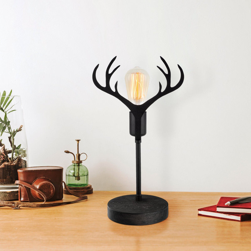 Divisadero 15.75" Table Lamp, Black