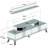 Modern Cream TV Unit with Wall Shelf, 66.1 x 20.3 x 15.4 inches | 100% Melamine Coated Particle Board, Thickness: 0.7 inches | Multiple Shelves, Wall-Mountable Design, Elegant & Functional for Living Room Décor-1864230199