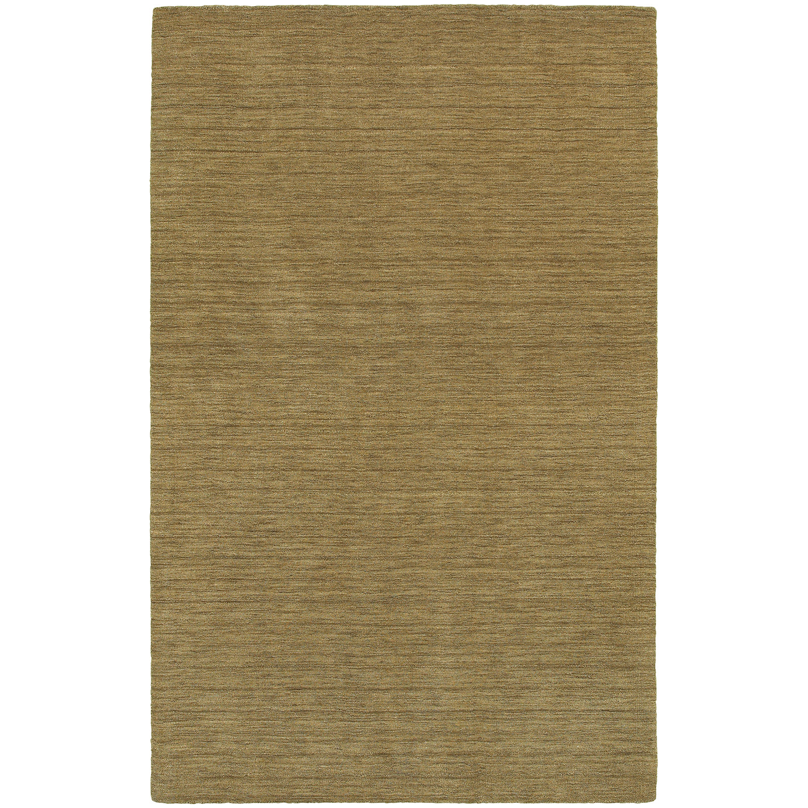 Nala Gold Hand-Tufted Wool Rug, Rectangle 6' x 9'