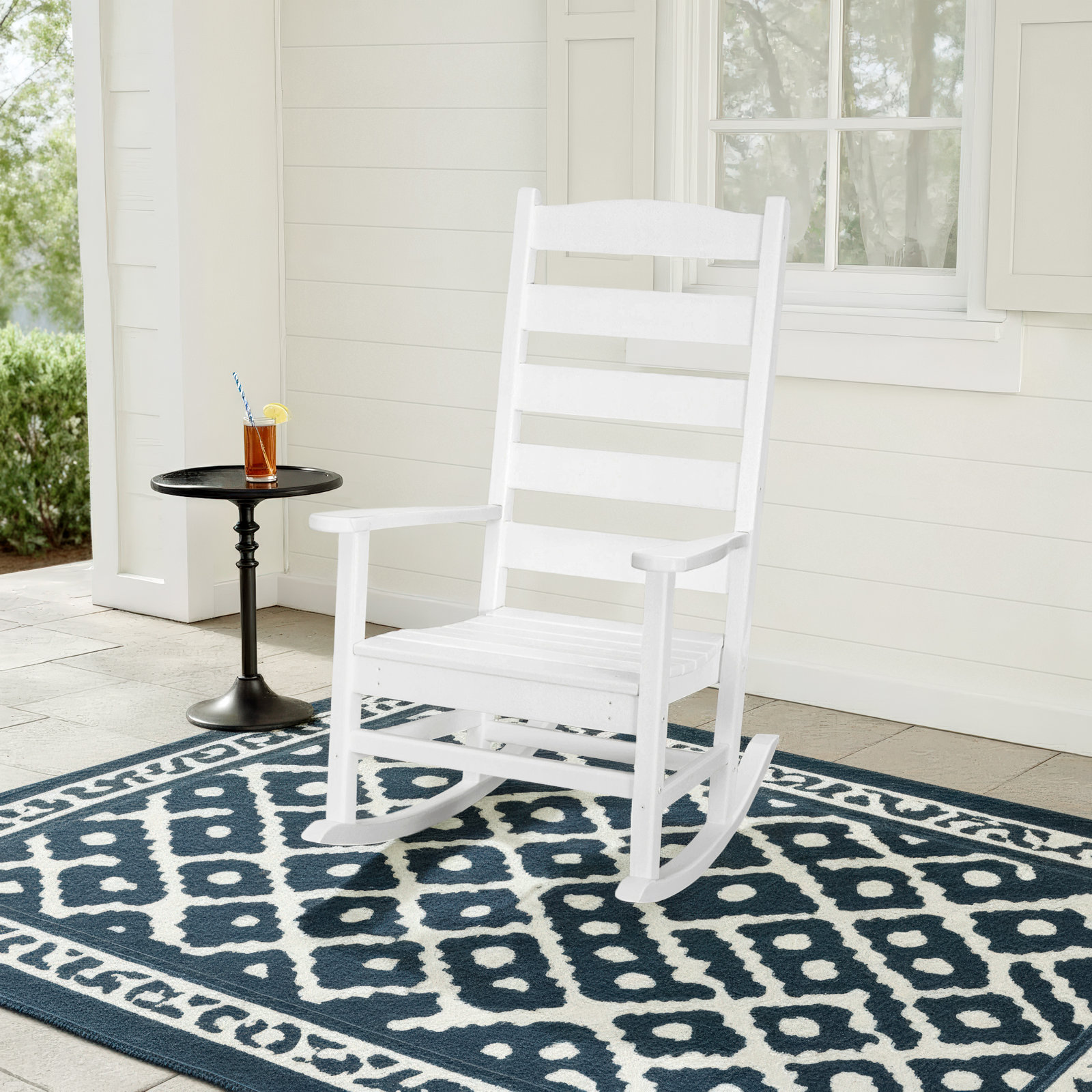 POLYWOOD Rocker Rocking Chair, White