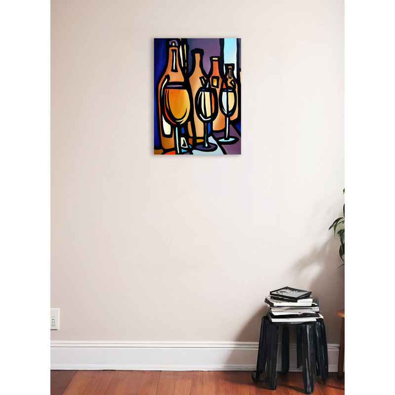 «Line Up», impression sur toile tendue, H 32 po x l 24 po x P 1,5 po