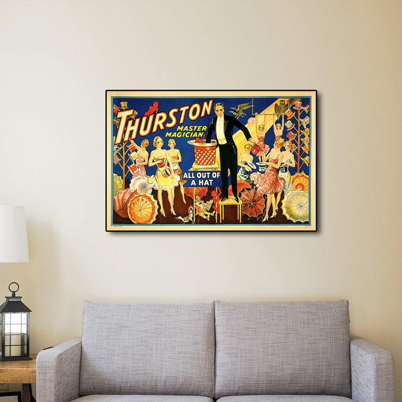 Art mural Thurston Out of a Hat