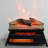 23 Inch Electric Fireplace  3D Log Set Insert, Infrared Fireplace Heater For Indoor