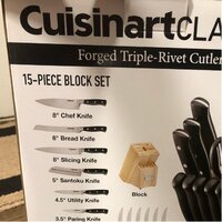 Cuisinart Ensemble de couteaux à rivets 15 pièces Cuisinart et Commentaires  - Wayfair Canada