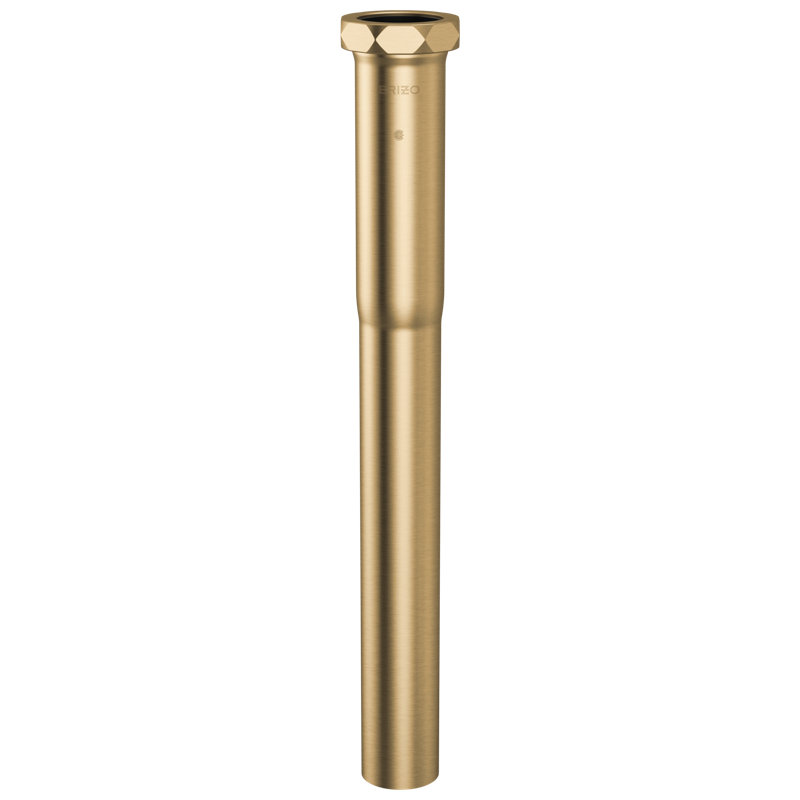 P- Trap Slip Joint Extension, Luxe Gold