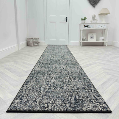 Runner Floral Area Rug