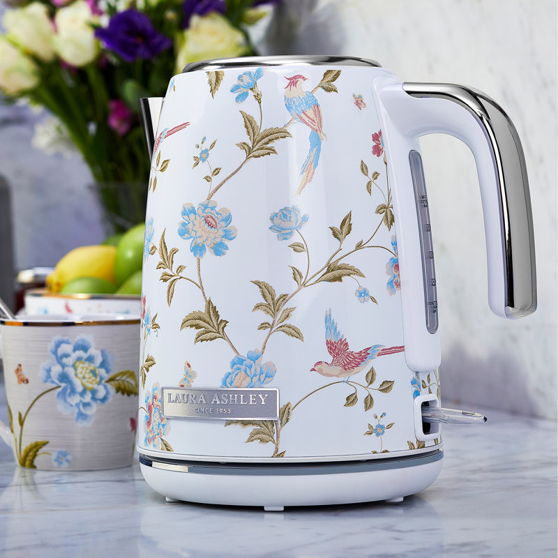 VQ Laura Ashley Jug Kettle, White