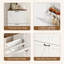 Armoire de rangement pour chaussures Farmhouse