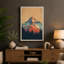 Mountains at Sunrise Modern - Wrapped Canvas-222140924-222140917