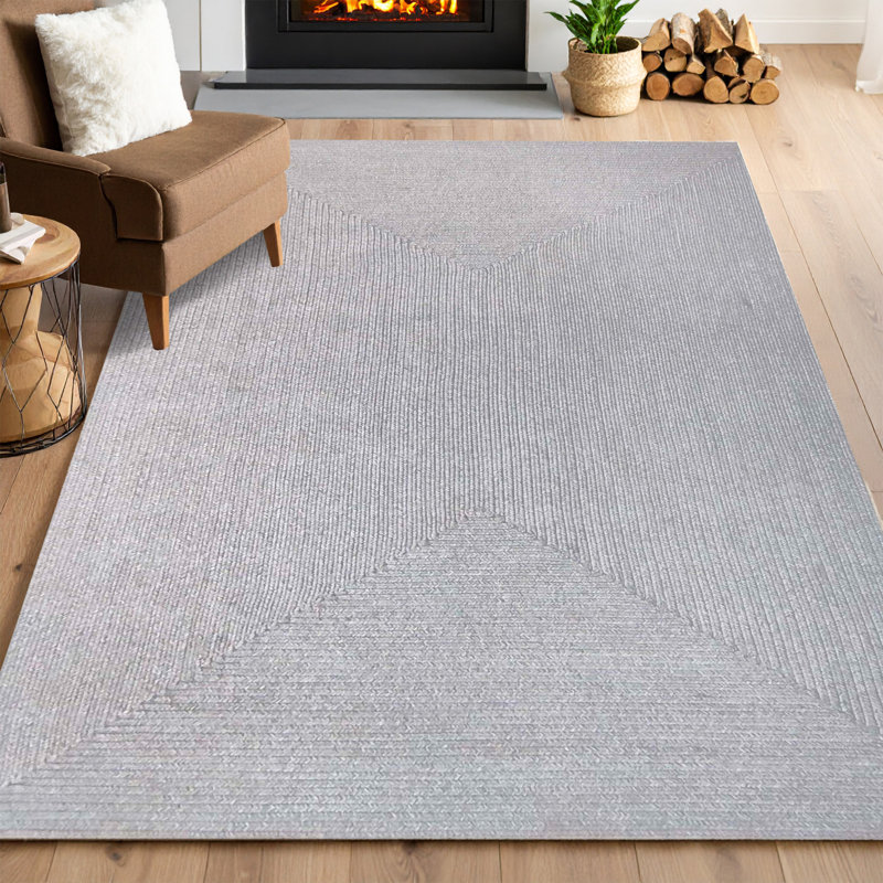 Abstract Indoor Rug, Rectangle 4' x 6'