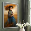 WOMEN Series CMLXVI - reproduction encadrée de qualité supérieure - prête à être accrochée - aucun clou requis-725783430-725783449