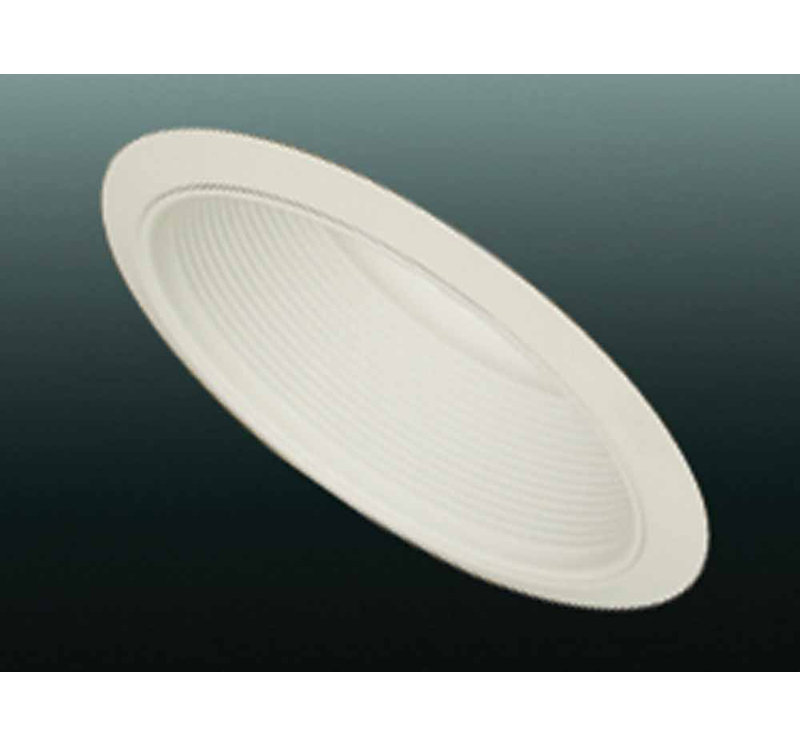 8.25'' Baffle Recessed Trim, White