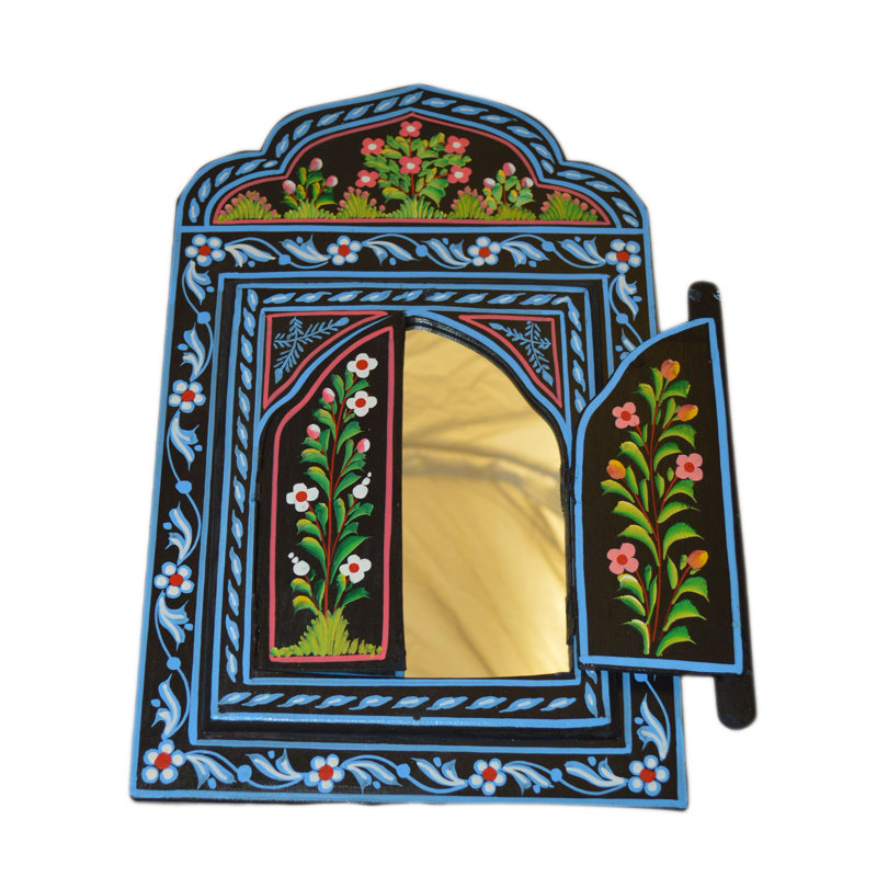 Massena Wood Arabesque Wall Mirror