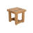 Stilijan Solid Wood Top End Table