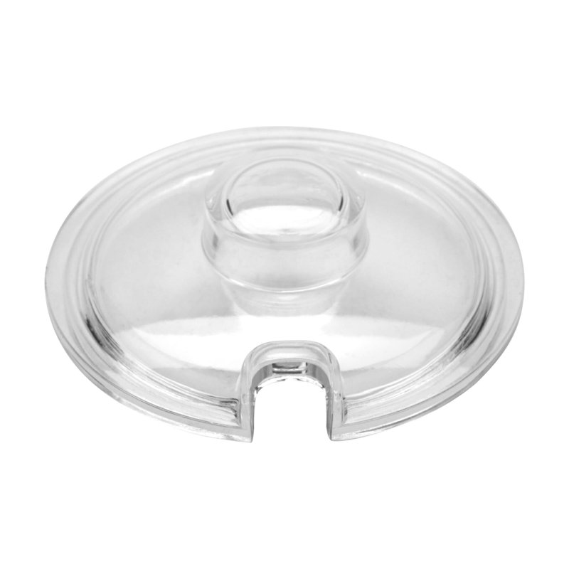 GET CD-8-C-2-CL Couvercle à fentes résistant aux cassures, transparent, transparent