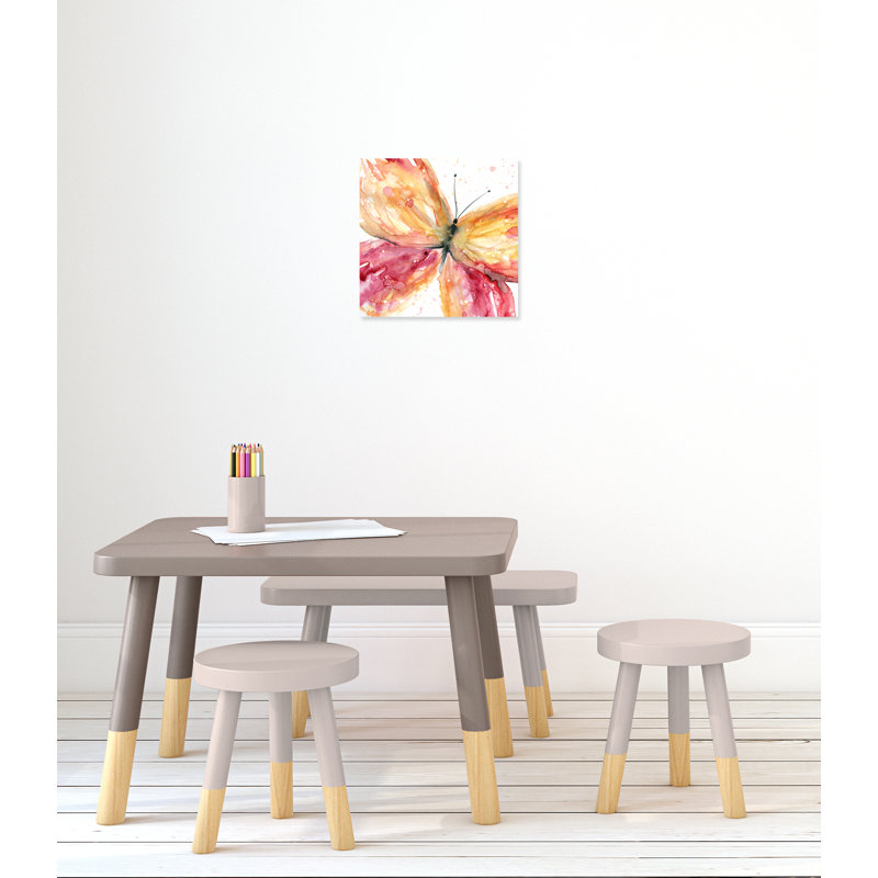 Art sur toile, enfants inspirants, H 16 po x l 16 po x P 1,5 po