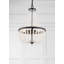 Conway Wrought Iron 3-Light Chandelier-881615904
