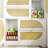 Storage Cabinet With Rattan Doors, Tall Freestanding Hutch Cabinet With Power Outlet,4 Cabinet Door And 4 Drawers& 1 Large Countertop, Buffet Drawer Cabinet Door Design