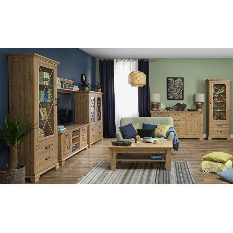 Taumsauk Unfinished TV Stand for TVs up to 65