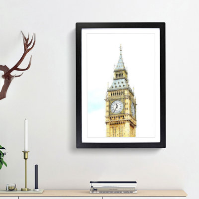 Big Ben - Picture Frame Graphic Art Print