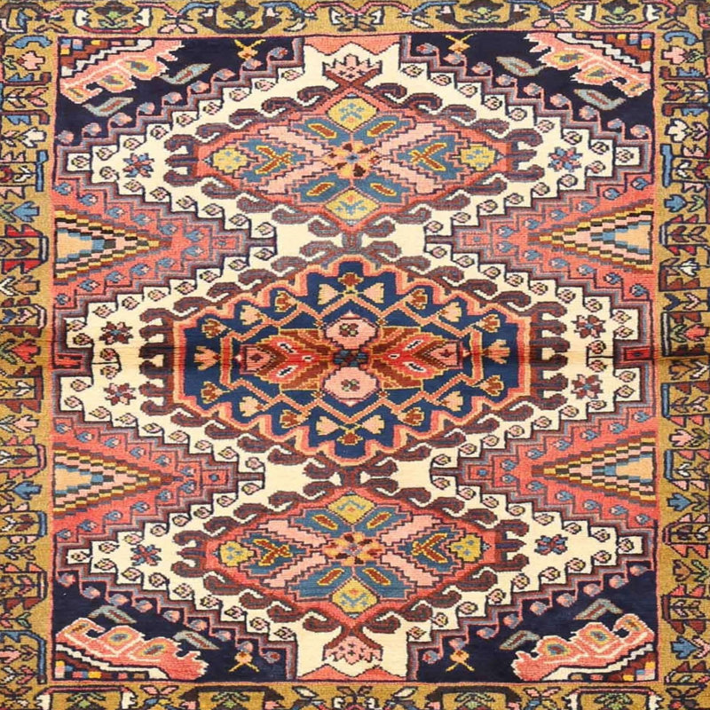 Oriental Indoor Rug, Square 7'