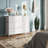 Yashmin Steel 39.4'' W 7 - Drawer Dresser-1139062330