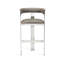 Darcy Upholstered Stool with Metal Frame-30818067-30818068-48357523