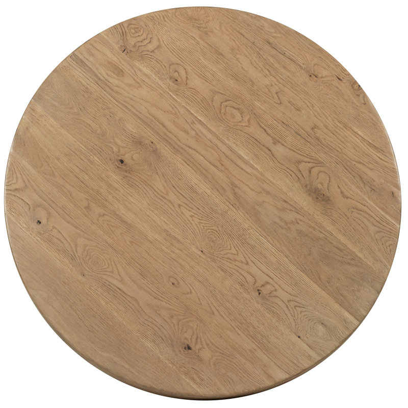 Driftwood 48In Round Dining Table, Brown
