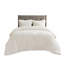 Mini ensemble d'édredon simple en duvet synthétique et similicuir hypoallergénique certifié OEKO-TEX