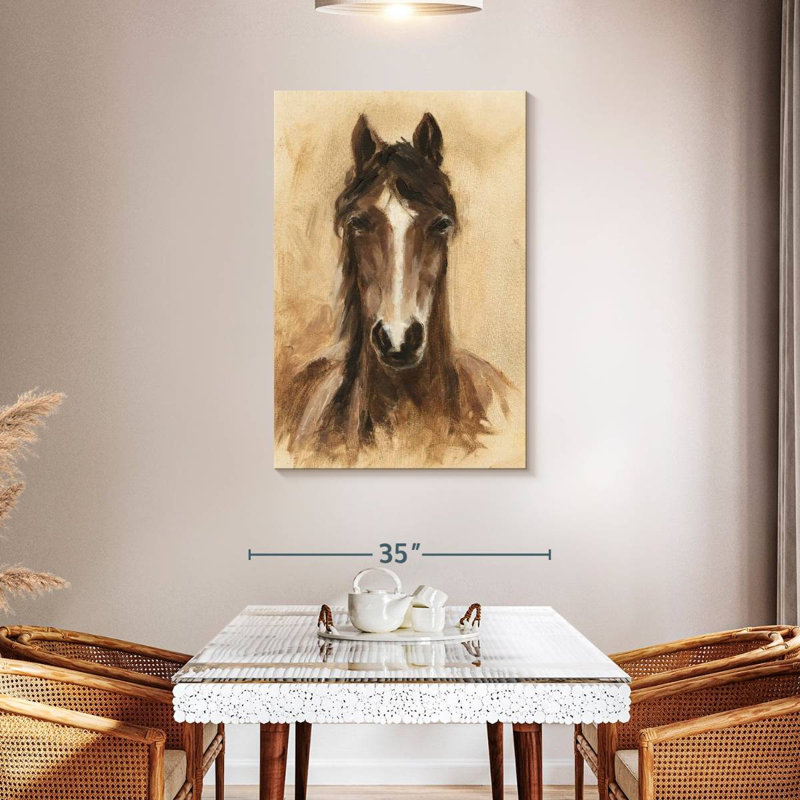 Brampt Western Ranch, animaux I, H 45 po x l 30 po