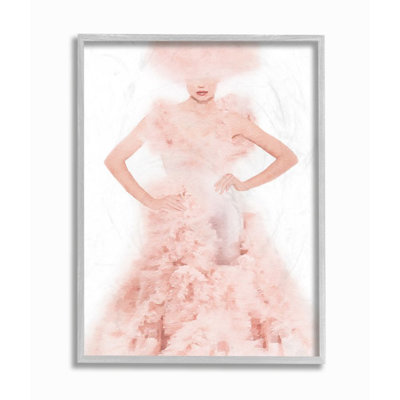 " Women's Couture Fashion Illustration Glamour Pose " by Amanda Greenwood
