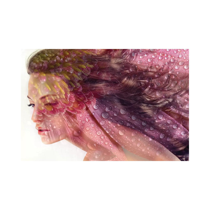 Daisy Lady by Tatiana Amrein - Wrapped Canvas Print, 20.32cm H x 30.48cm W x 1.905cm D
