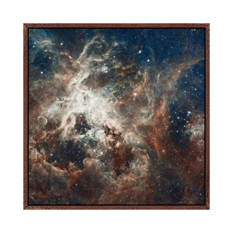 Prolific Star-Forming Region, 30 Doradus (Tarantula Nebula) (Hubble Space Telescope 22nd Anniversary Image) by NASA - Print on Canvas