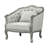 Loumans Upholstered Armchair-111668241-111668244