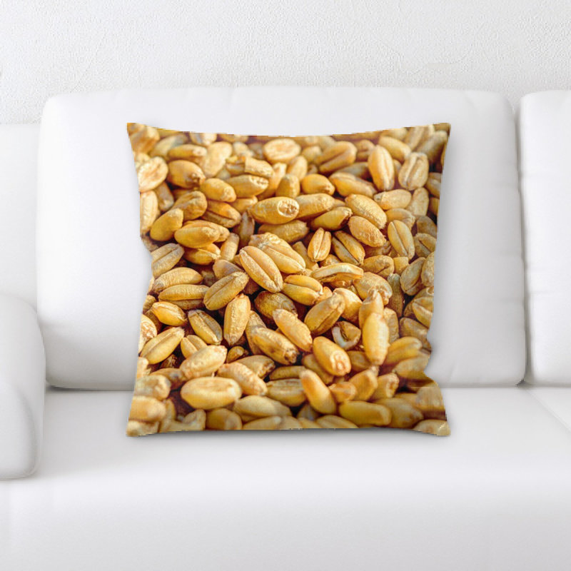 Coussin décoratif blé