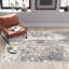 Tapis beige / gris à motif abstrait Kular-1652958121
