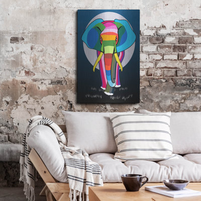 «Elephant» par Mark Ashkenazi sur métal