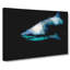 Shark In The Shadows - Wrapped Canvas-55339097