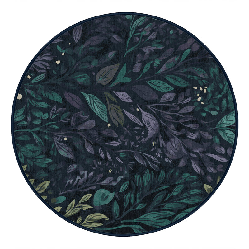 Verdant Horizon Rug, Round 5'