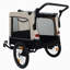 Poussette pour animal de compagnie, grande remorque pour chien-121887629