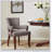 Polyester Arm Dining Chair