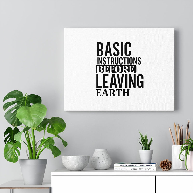 Earth - Wrapped Canvas Print, 28cm H x 36cm W