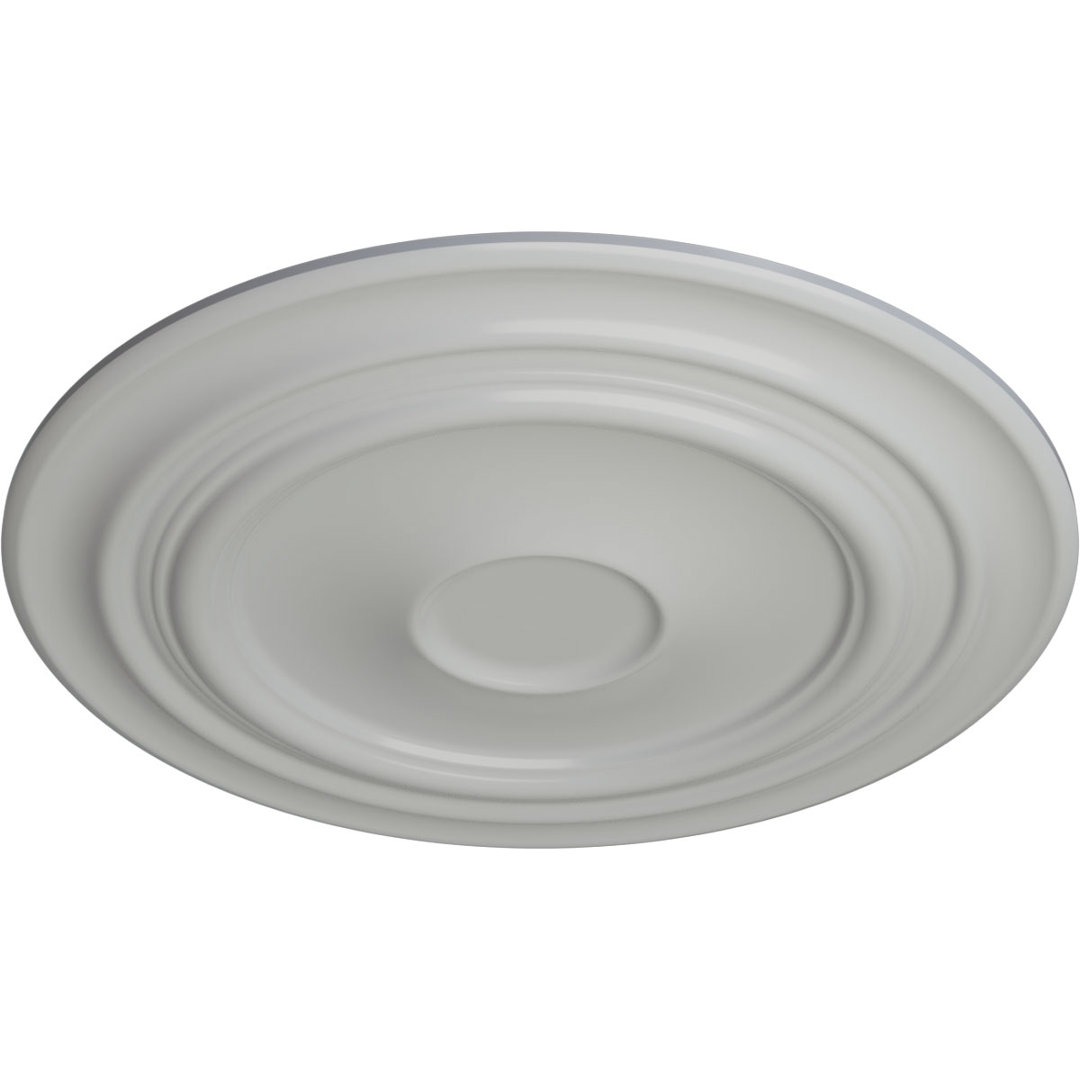 Endurathane Giana Ceiling Medallion, 32 5/8"OD x 1 1/2"P (Fits Canopies up to 7 7/8") Ekena Millwork 